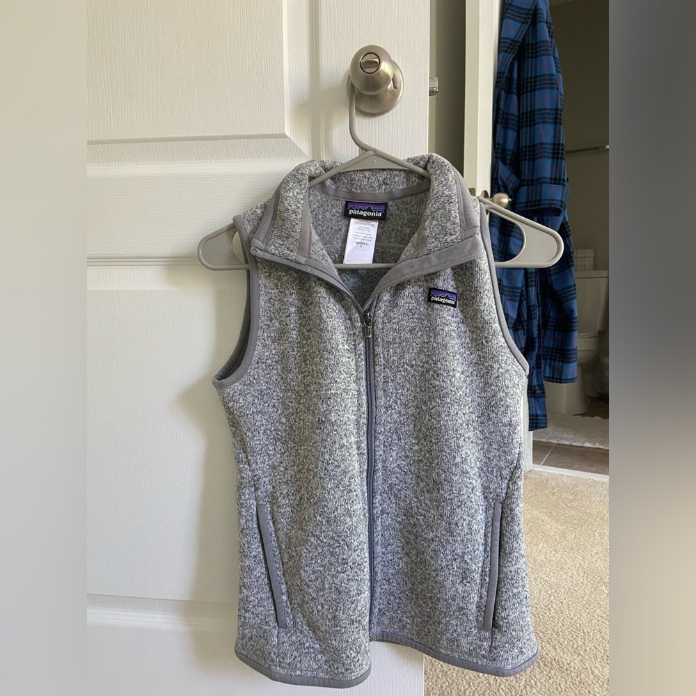 Patagonia fleece vest - barely worn!